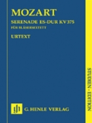 Serenade In E-flat Major K375 (6 Players) by Mozart Wolfgang Amadeus for Mini Score