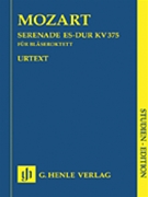 Serenade In E-flat Major K375 by Mozart Wolfgang Amadeus for Study Score (8 Players)