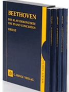 Piano Concertos Complete by Beethoven Ludwig van for Study Score