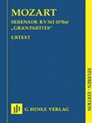 Serenade In B-flat Major K361(370a) by Mozart Wolfgang Amadeus - Gran Partita - for Mini Score