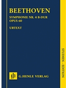 Symphony No 4 in B-flat Major Opus 60 by Beethoven Ludwig van for Mini Score