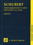 String Quintet Opus Post 163 D 956 by Schubert for Mini Score
