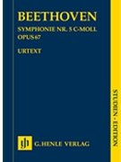 Symphony #5 in C minor Opus 67 by Beethoven Ludwig van for Study Score