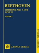 Symphony No. 7 a Major Op. 92 by Beethoven Ludwig van for Study Score