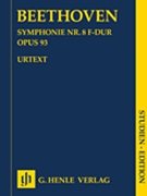 Symphony No. 8 F Major Op. 93 by Beethoven Ludwig van for Study Score