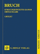 Streichquintette Es-dur Erstausgabe by Bruch Max for Mini Score