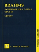 Symphony #1 In C Minor Opus 68 by Brahms Johannes for Mini Score