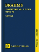 Symphony #3 In F Major by Brahms Johannes for Mini Score