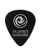 Picks--flat Pw Celluloid Standard - Black/heavy 1.0mm - 25-pack for Accessorie