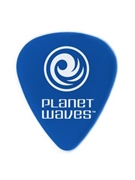 Picks--flat Pw Delrin Standard - Blue/m-heavy 1.0mm - 25-pack for Accessorie