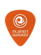Picks--flat Pw Delrin Standard - Orange/light .61mm - 25-pack for Accessorie