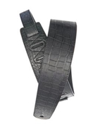 Planet Waves Alligator Leather Guitar Strap by for