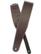 Planet Waves Classic Leather Guitar Strap with Contrast Stitch Brown by for
