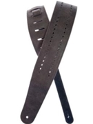 Planet Waves Vented Leather Guitar Strap Black Rows by for