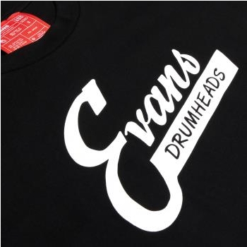 Evans Retro Wo's T-Shirt Black S