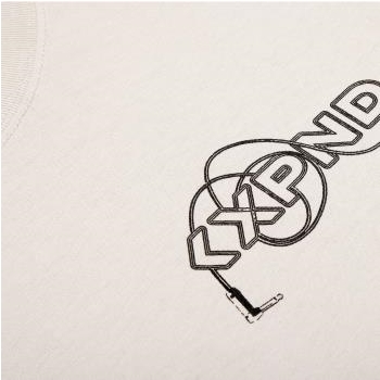 D'Addario XPND Pedalboard T-Shirt, Bone White, S