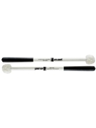 ProMark ATH2S Hickory Shaft Hickory Shaft Puff Cover on Felt Head Tenor Mallet by for