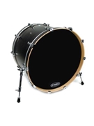 Evans Resonant Black Bass Drum Head 18 Inch by for