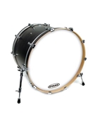 Evans EQ3 Resonant Coated White Bass Drum Head 18 Inch by for