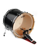 Evans EQ3 Clear Bass Drum Head 20 Inch by for