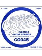 D'Addario CG045 Flat Wound Electric Guitar Single String .045 by for