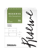 Reed--alto Sax D'Addario Reserve - Strength 3+ - Box Of 10 for Alto Sax Reed