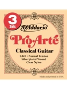 D'Addario EJ45-3D Pro-Arte Nylon Classical Guitar Strings Normal Tension 3 Sets by for