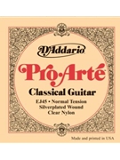 String--guitar D'addario Pro-arte - Normal EJ45 - Silver Plate/clear C for Guitar Str