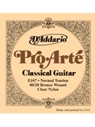 String--guitar D'addario Pro-arte - Normal EJ47 - Bronze/clear for Guitar Str