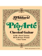 D'Addario EJ48 80/20 Bronze Pro-Arte Nylon Classical Guitar Strings Hard Tension by for