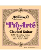 D'Addario EJ51 Pro-Arte Classical Guitar Strings with Polished Basses Hard Tension by for