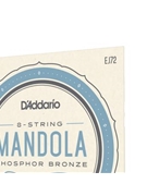 D'Addario EJ72 Phosphor Bronze Mandola Strings Light 14-49 by for
