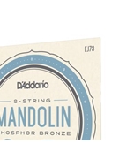 D'Addario EJ73 Mandolin Strings Phosphor Bronze Light 10-38 by for