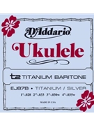 D'Addario EJ87B Titanium Ukulele Strings Baritone for