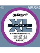 String--guitar D'addario Xl Prosteel - Super Light - Round Wound for Guitar Str