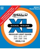 String--guitar D'addario Sxl110 - Light - Nickel/round for Guitar Str