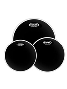 Evans Black Chrome Tompack Standard (12 inch 13 inch 16 inch) by for