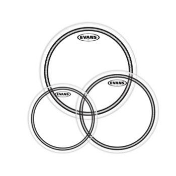 EVANS EC2 Tompack, Clear, Fusion (10 inch, 12 inch, 14 inch)