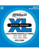 String--guitar D'addario Xl150h - Custom - Nickel/round for Guitar Str