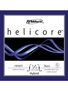 D'Addario Helicore Hybrid Bass Single G String 3/4 Scale Medium Tension for