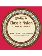 D'Addario J2705 Student Nylon Classical Guitar Single String Normal Tension Fifth String by for