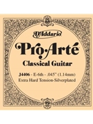 D'Addario J4406 Pro-Arte Nylon Classical Guitar Single String Normal Tension Sixth String by for
