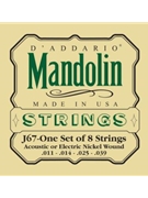 String--mandolin D'addario - Regular J6 - Nickel Wound for Mandolin S