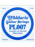 String--Guitar Single Acoustic/Electric - .007 Gauge - 5-pack for
