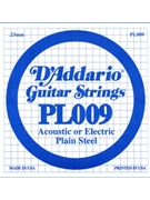 String--Guitar Single Acoustic/Electric - .009 Gauge - 5-pack for