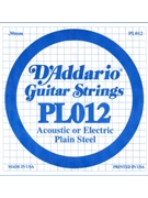 String--Guitar Single Acoustic/Electric - .012 Gauge - 5-pack for