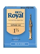 Reed--sop Sax Rico Royal - Strength 1 1/2 - Box Of 10 for Soprano Sax Reed