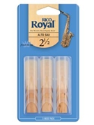 Rico Royal Alto Sax Reeds Strength 2.5 3-pack by for
