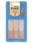 Rico Royal Alto Sax Reeds Strength 3.0 3-pack by for