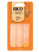 Reed--tenor Sax Rico Regular - Strength 2 1/2 - 3-pack for Tenor Sax Reed
